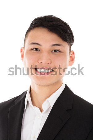 Retrato feliz empresário branco homem corporativo Foto stock © AndreyPopov