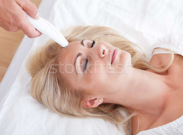 Young Woman During Cosmetic Treatment Stock photo © AndreyPopov