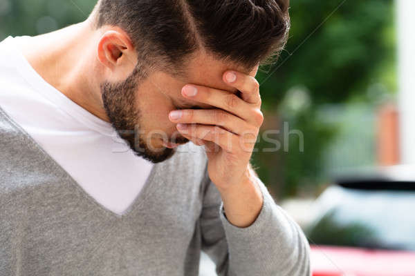 Man Suffering From Headache Stock photo © AndreyPopov
