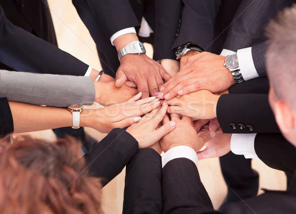 Business People With Their Hands Together Stock photo © AndreyPopov