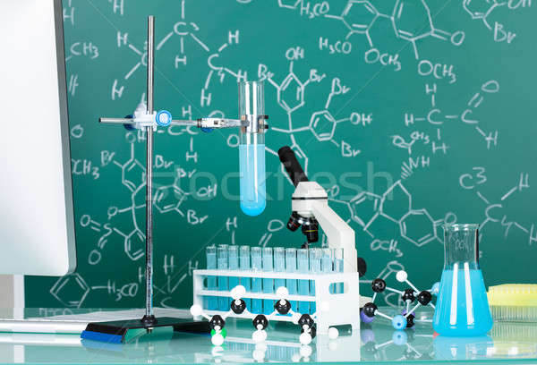 ストックフォト: 科学 · 作業 · 場所 · 写真 · 科学者 · 研究