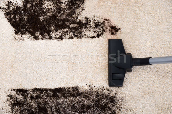 Aspirateur nettoyage tapis photo saleté technologie [[stock_photo]] © AndreyPopov