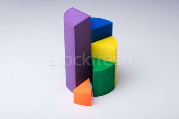 3d Pie Chart Stock photo © AndreyPopov
