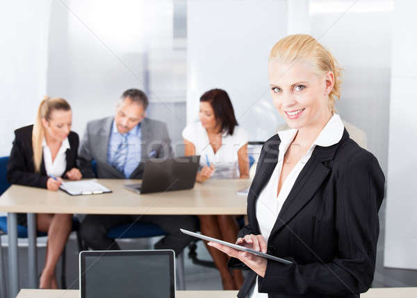 Portrait Of Happy Businesswoman Stock photo © AndreyPopov