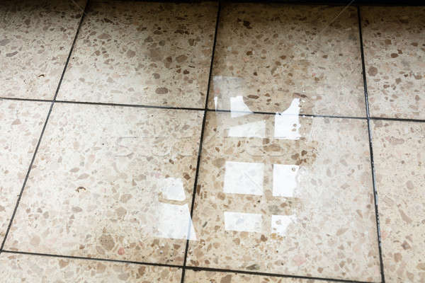 Flooded Floor From Water Leakage Stock photo © AndreyPopov