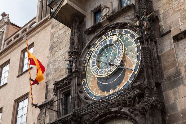 Astronomical Clock in Prague Stock photo © AndreyPopov