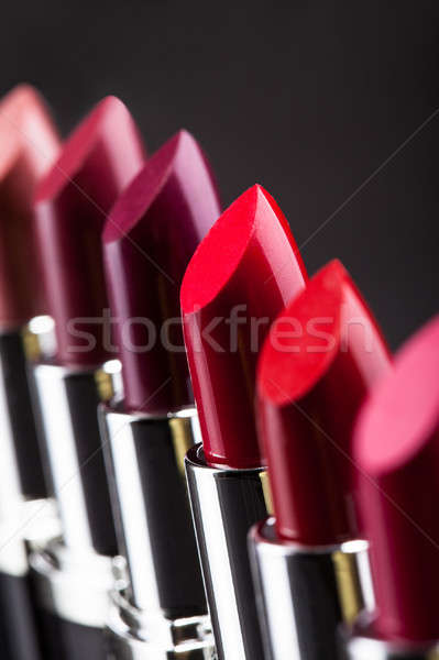 Lipsticks In A Row Stock photo © AndreyPopov