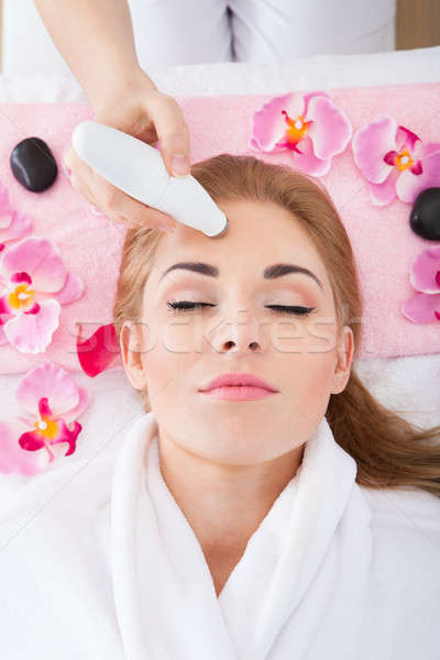 Woman Getting Microdermabrasion Treatment Stock photo © AndreyPopov