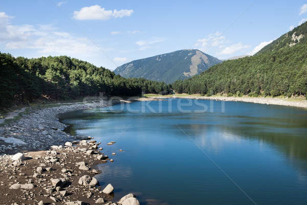 Montagne lac panoramique vue ciel nature [[stock_photo]] © AndreyPopov