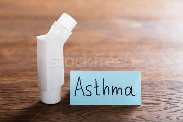 Medical Concept Of Asthma Stock photo © AndreyPopov
