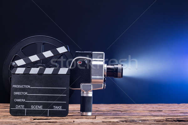 Câmera de filme rolo de filme conselho Foto stock © AndreyPopov