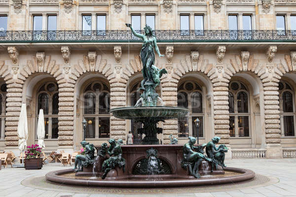 [[stock_photo]]: à · l'intérieur · mairie · hambourg · Allemagne · maison · ville