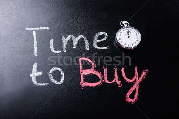 Сток-фото: время · купить · доске · секундомер · бизнеса · деньги