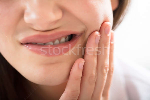 Stock photo: Woman Having Toothache