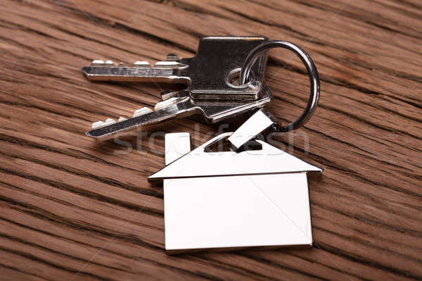 House Keychain On Key Stock photo © AndreyPopov