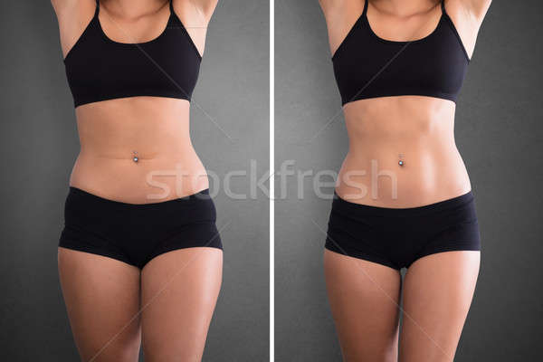 女性 クローズアップ 脂肪 スリム ボディ ストックフォト © AndreyPopov