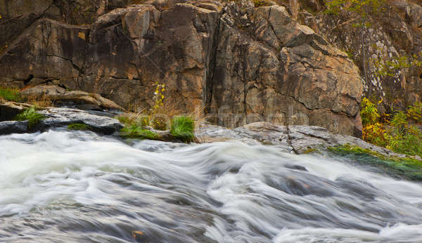 rocky and flowing water Stock photo © Andriy-Solovyov