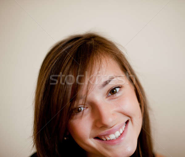 woman smiles Stock photo © Andriy-Solovyov