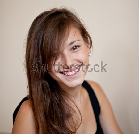 woman smiles Stock photo © Andriy-Solovyov