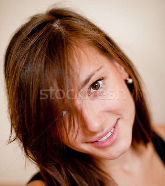 woman smiles Stock photo © Andriy-Solovyov