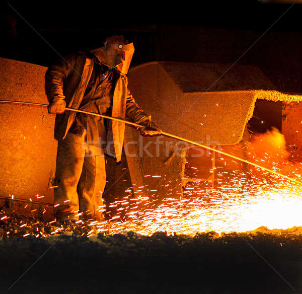 matallurgic production Stock photo © Andriy-Solovyov