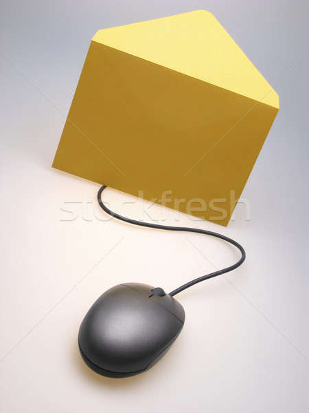 mouse and envelope Stock photo © Andriy-Solovyov