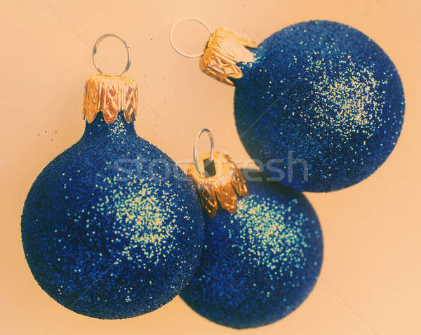 Noël jouet belle bleu design [[stock_photo]] © Andriy-Solovyov