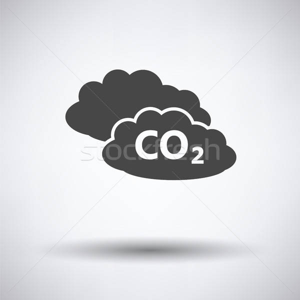 CO 2 cloud icon Stock photo © angelp