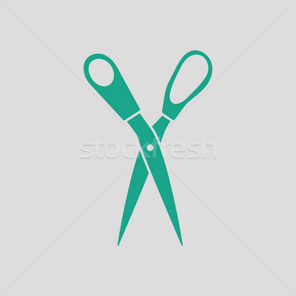 Tailor scissor icon Stock photo © angelp