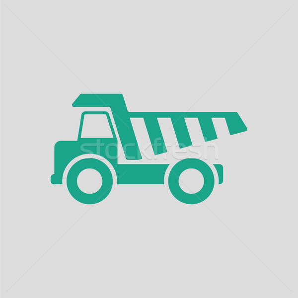 Icon of tipper Stock photo © angelp