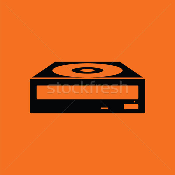 CD-ROM icon Stock photo © angelp