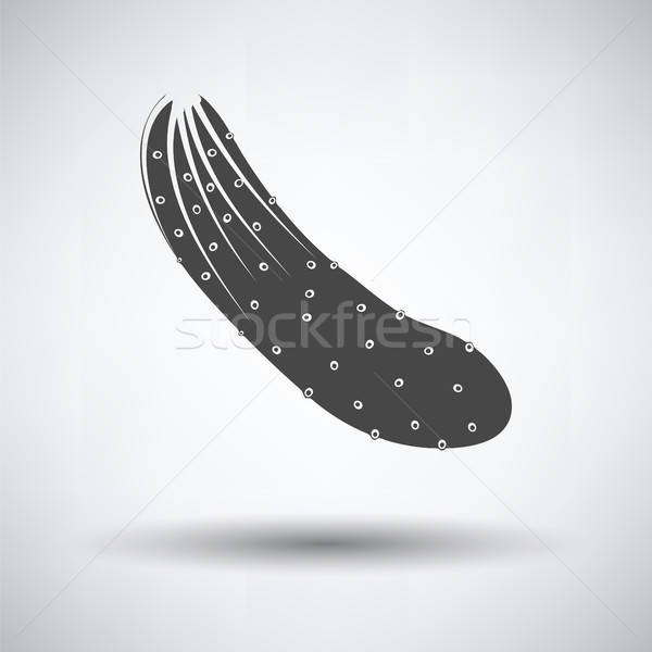 Cucumber icon Stock photo © angelp