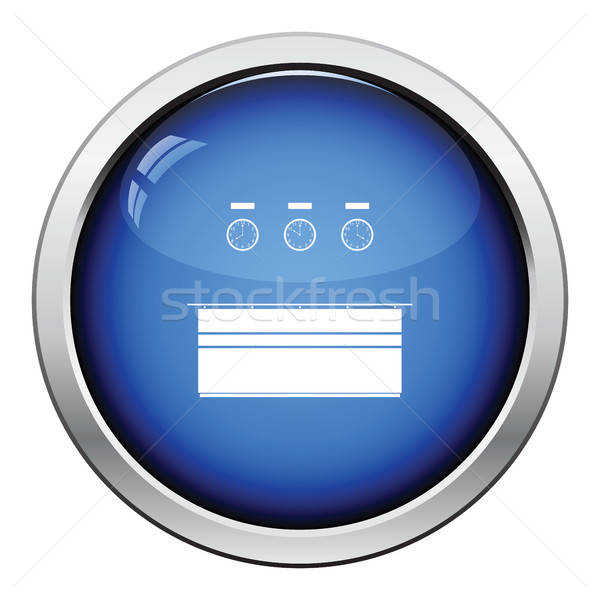 Office reception desk icon Stock photo © angelp