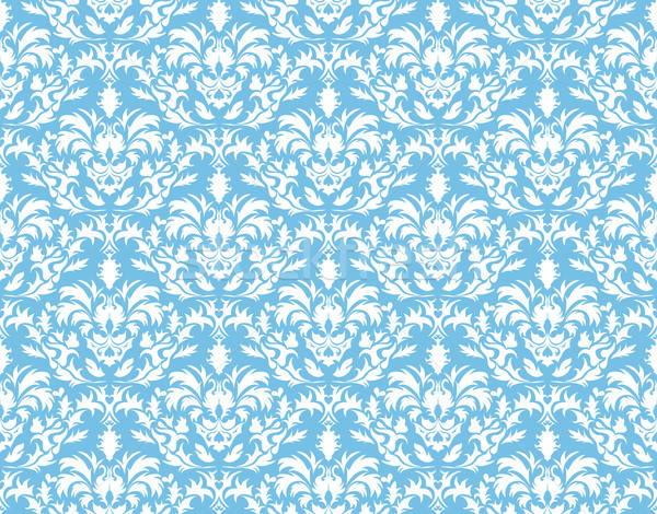 Stock photo: damask background