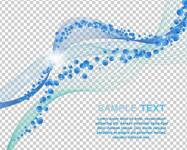 Acqua linee design bolle aria testo Foto d'archivio © angelp