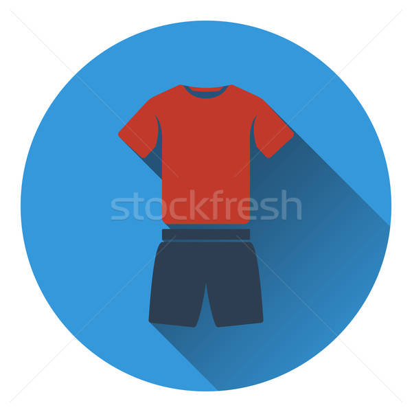 Icon of Fitness uniform  Stock photo © angelp