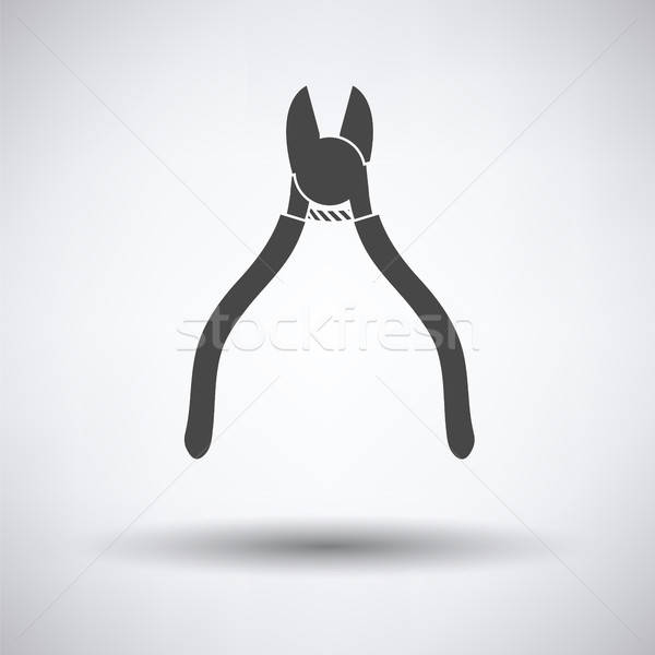Side cutters icon Stock photo © angelp