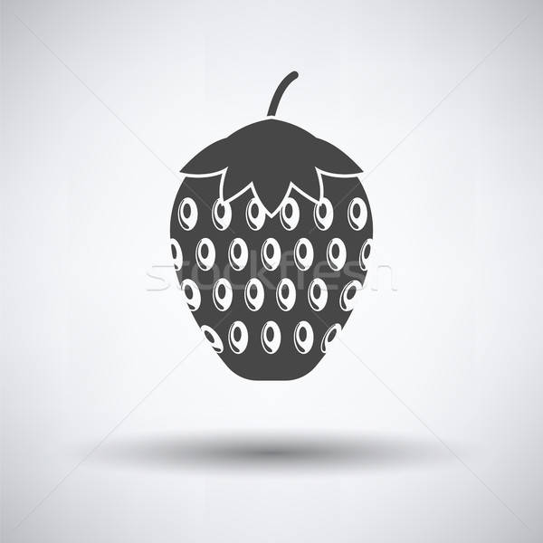 Icon of Strawberry Stock photo © angelp