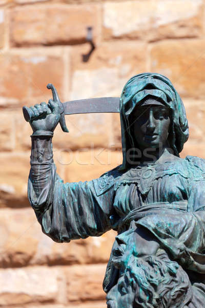 Statue of Judith and Holofernes  Stock photo © angelp