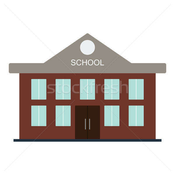 School building icon Stock photo © angelp