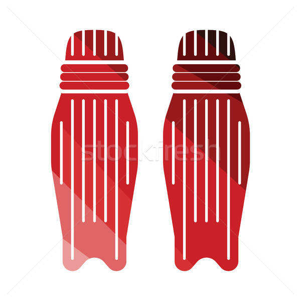 Cricket leg protection icon Stock photo © angelp