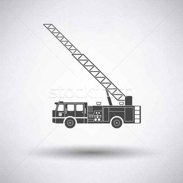 Fire service truck icon Stock photo © angelp