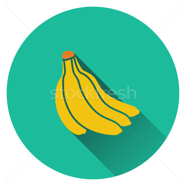Banana icon Stock photo © angelp