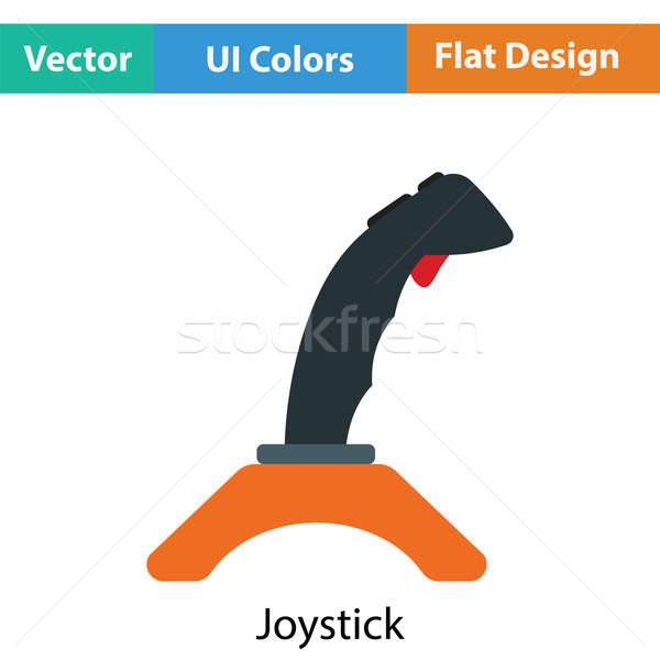 Joystick icona colore design computer internet Foto d'archivio © angelp