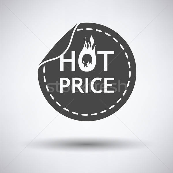 Hot price icon Stock photo © angelp