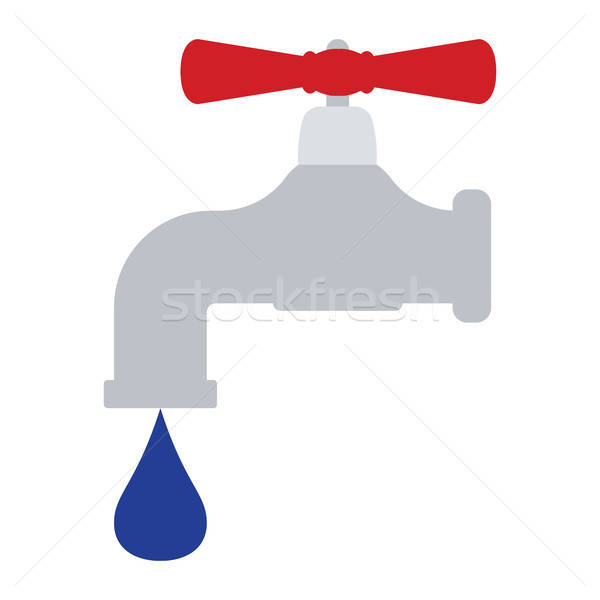 [[stock_photo]]: Icône · pipe · vanne · couleur · design · eau