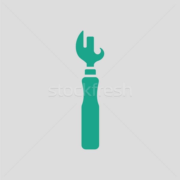 Stock photo: Can opener icon