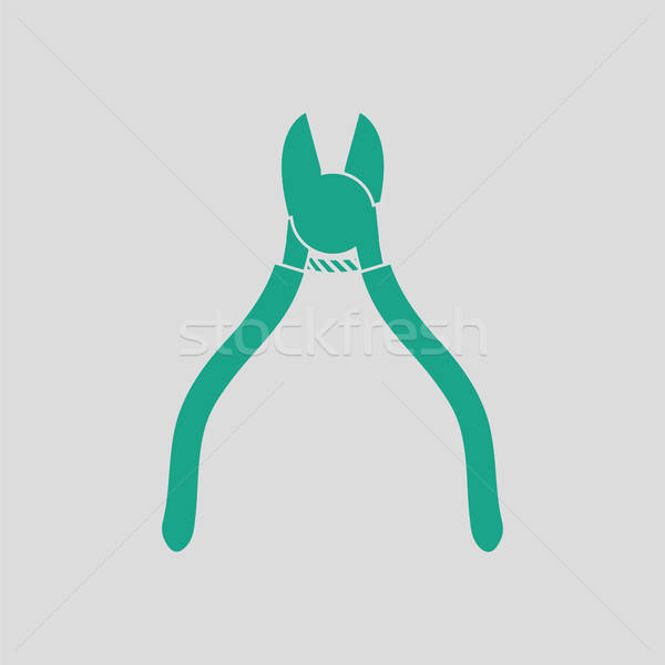Side cutters icon Stock photo © angelp
