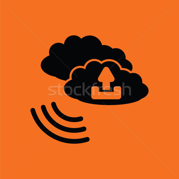Cloud connection icon Stock photo © angelp