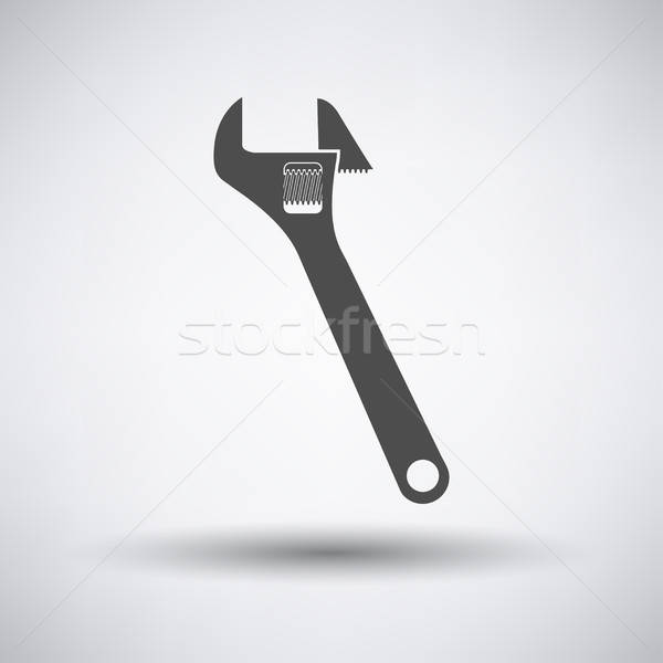 Adjustable wrench  icon Stock photo © angelp